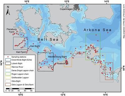 Changes of Nutrient Concentrations in the Western Baltic Sea in the Transition Between Inner Coastal Waters and the Central Basins: Time Series From 1995 to 2016 With Source Analysis